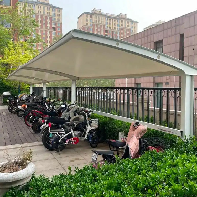 南江县膜结构电动车棚